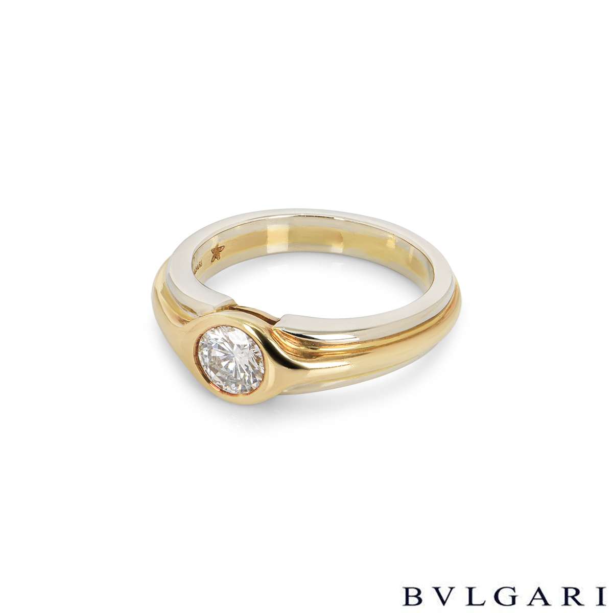 Bvlgari Diamond Ring 0.50ct H/VS2